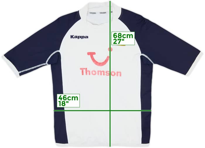 2005-06 Tottenham Home Shirt - 4/10 - (L)