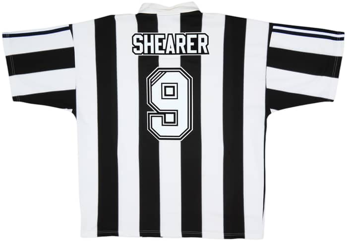 1995-97 Newcastle Home Shirt Shearer #9 - 5/10 - (XXL)
