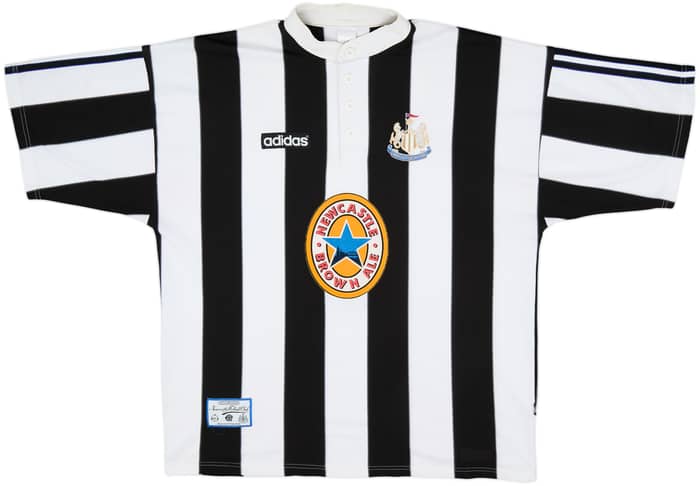 1995-97 Newcastle Home Shirt Shearer #9 - 5/10 - (XXL)