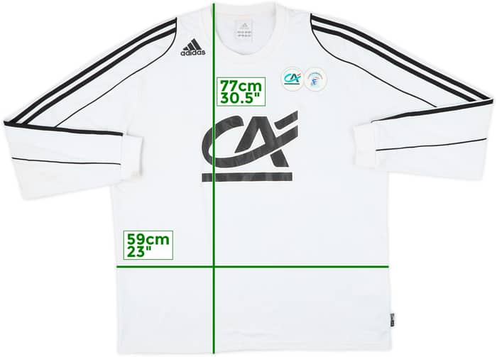 2006-07 Coupe de France L/S Shirt #5 - 9/10 - (XL)