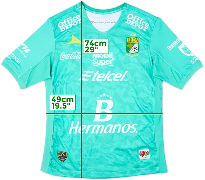 2016-17 Club Leon Home Shirt - 9/10 - (L)