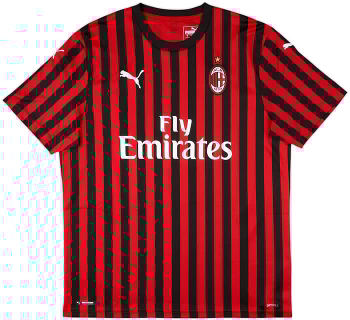 2019-20 AC Milan Home Shirt Ibrahimovic #21 - 9/10 - (L)