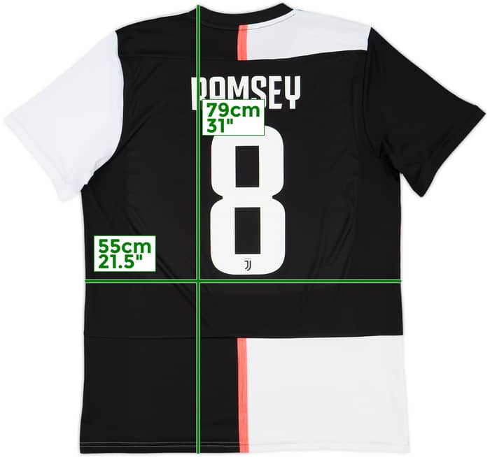 2019-20 Juventus Home Shirt Ramsey #8 - 8/10 - (L)