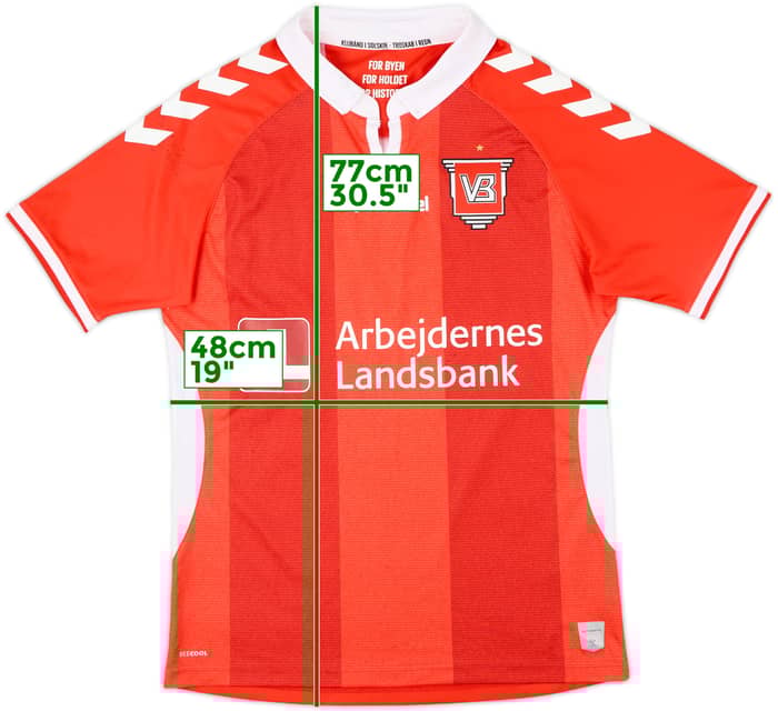 2021-22 Vejle Boldklub Home Shirt - 7/10 - (L)