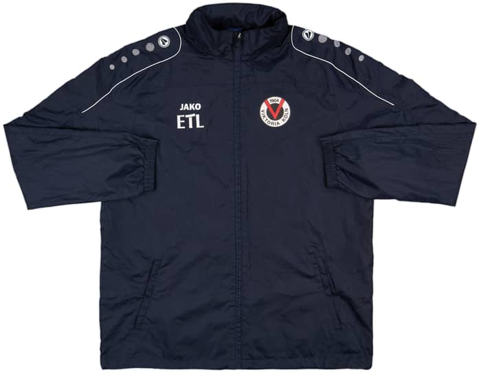 2016-17 Viktoria Koln Player Issue Hooded Rain Jacket - 8/10 - (XL)