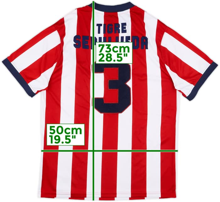 2008-09 Chivas Guadalajara Special Shirt Tigre Sepulveda #3 - 9/10 - (S)