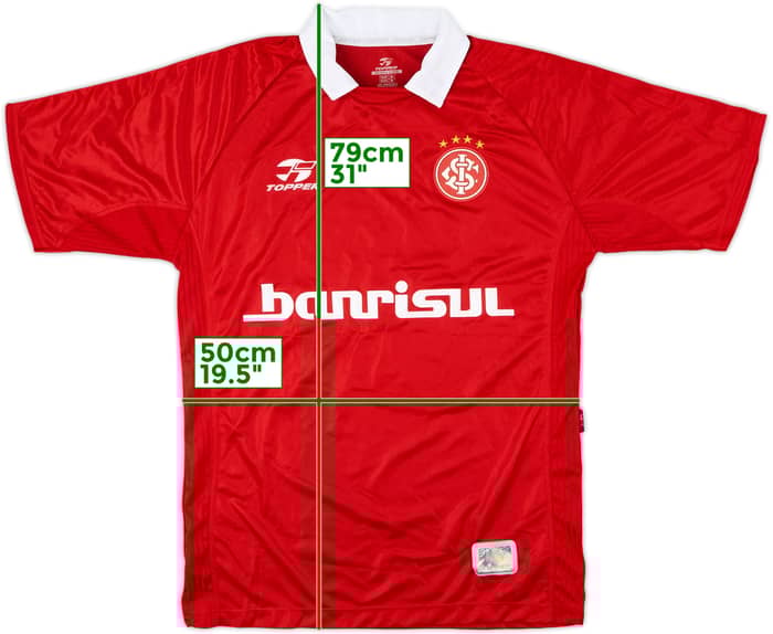 2002 Internacional Home Shirt #10 - 9/10 - (M)