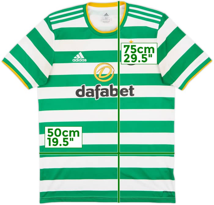 2020-21 Celtic Home Shirt - 6/10 - (M)