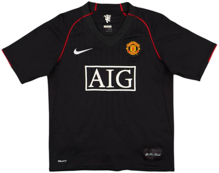 2007-08 Manchester United Away Shirt Ronaldo #7 - 7/10 - (L.Boys)