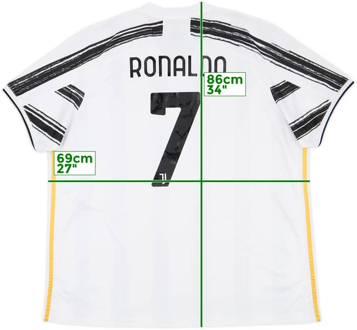 2020-21 Juventus Home Shirt Ronaldo #7 - 10/10 - (3XL)