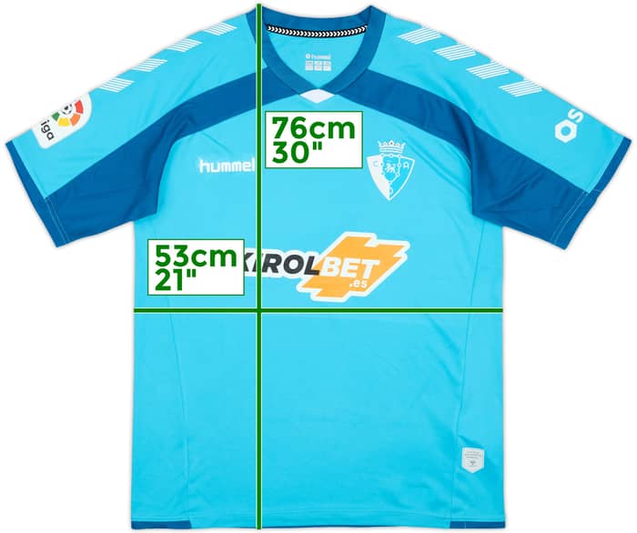 2019-20 Osasuna Away Shirt - 7/10 - (L)