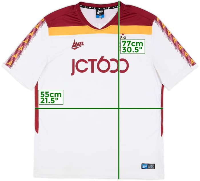 2021-22 Bradford City Home Shirt - 7/10 - (XL)