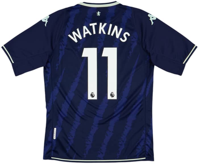 2021-22 Aston Villa Third Shirt Watkins #11 - 8/10 - (M)