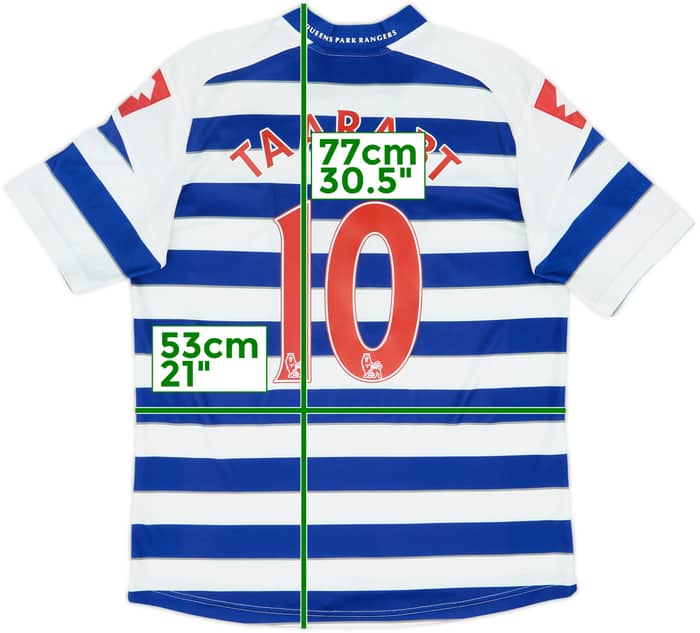 2012-13 QPR Home Shirt Taarabt #10 - 6/10 - (XL)