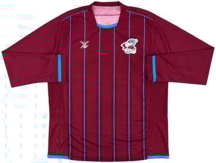 2017-18 Scunthorpe Home L/S Shirt - 7/10 - (L)