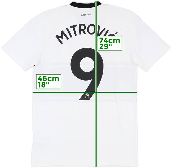 2018-19 Fulham Home Shirt Mitrovic #9 - 7/10 - (S)