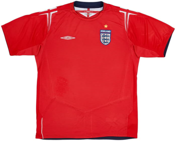 2004-06 England Away Shirt - 5/10 - (L)