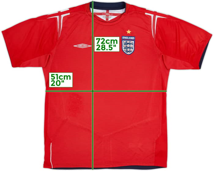 2004-06 England Away Shirt - 5/10 - (L)
