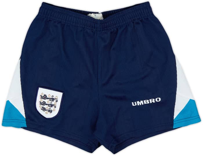 1995-97 England Home Shirt & Shorts - 8/10 - (L.Boys)