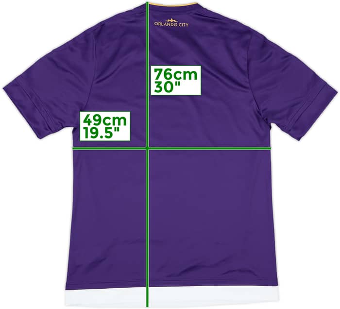 2015 Orlando City Authentic Home Shirt (L)