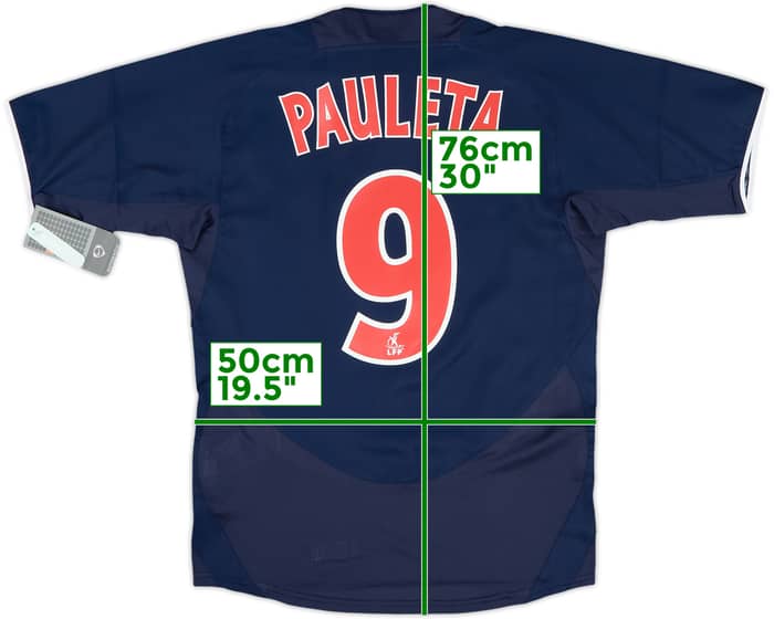 2003-04 Paris Saint-Germain Home Shirt Pauleta #9 (S)