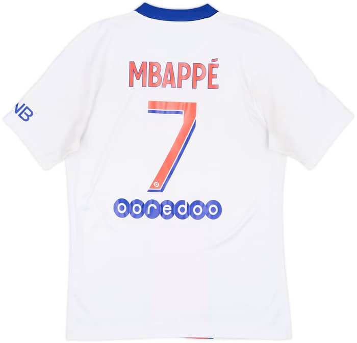 2020-21 Paris Saint-Germain Away Shirt Mbappe #7 - 6/10 - (S)