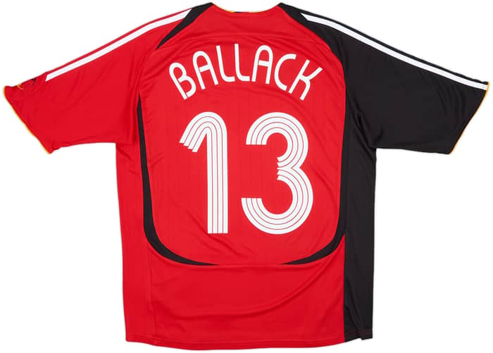2005-07 Germany Away Shirt Ballack #13 - 8/10 - (XL.Boys)