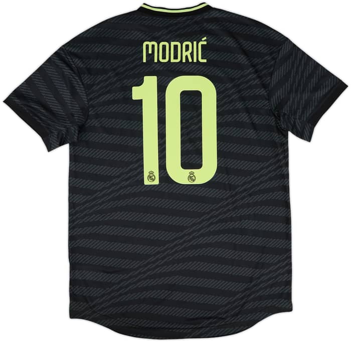 2022-23 Real Madrid Authentic Third Shirt Modric #10 (L)