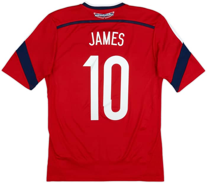 2014-15 Colombia Away Shirt James #10 - 9/10 - (XS)