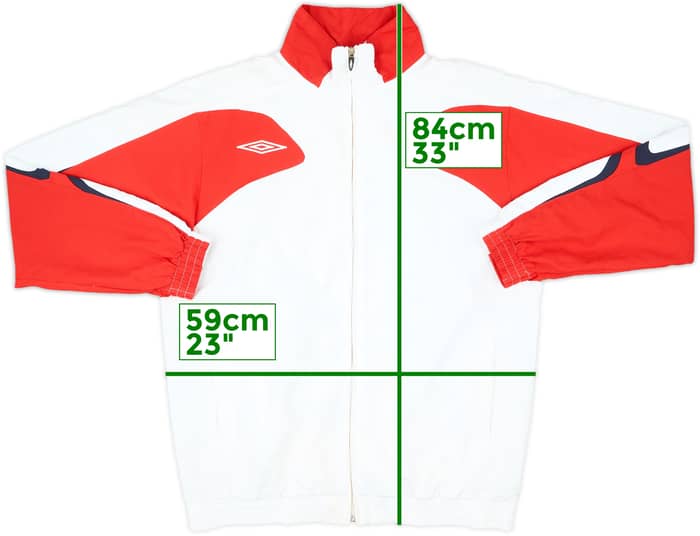 2006-07 Lyon Umbro Track Jacket - 8/10 - (XL)