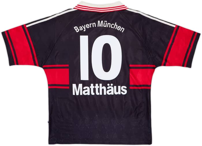 1997-99 Bayern Munich Home Shirt Matthaus #10 - 6/10 - (XL.Boys)