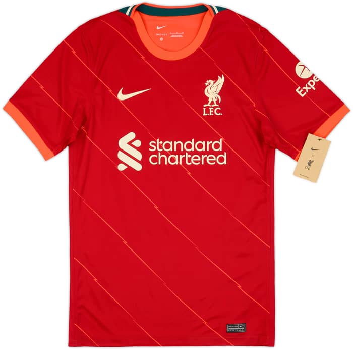 2021-22 Liverpool Home Shirt M.Salah #11 (S)