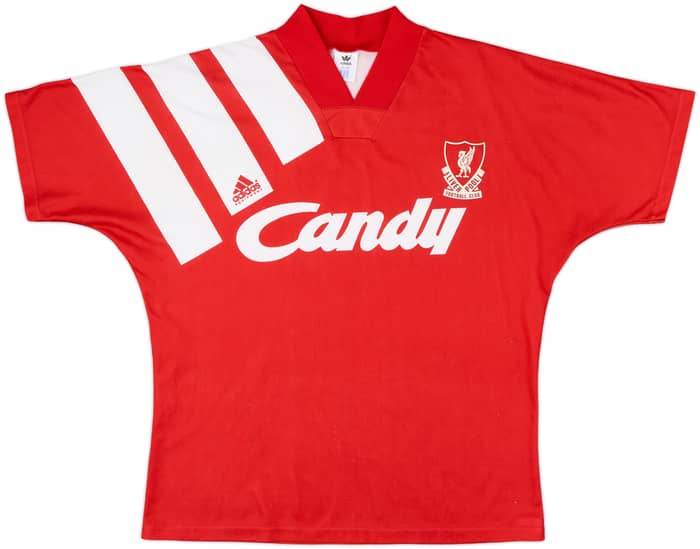 1991-92 Liverpool Home Shirt - 8/10 - (M/L)