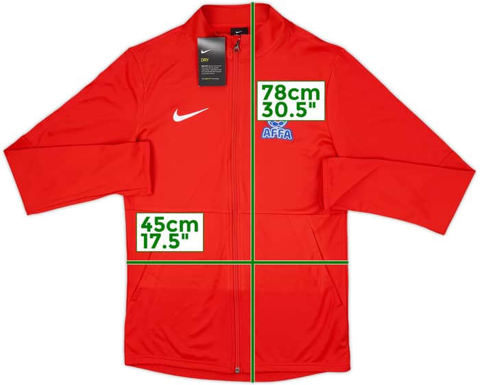 2018-19 Azerbaijan Nike Track Jacket (S)