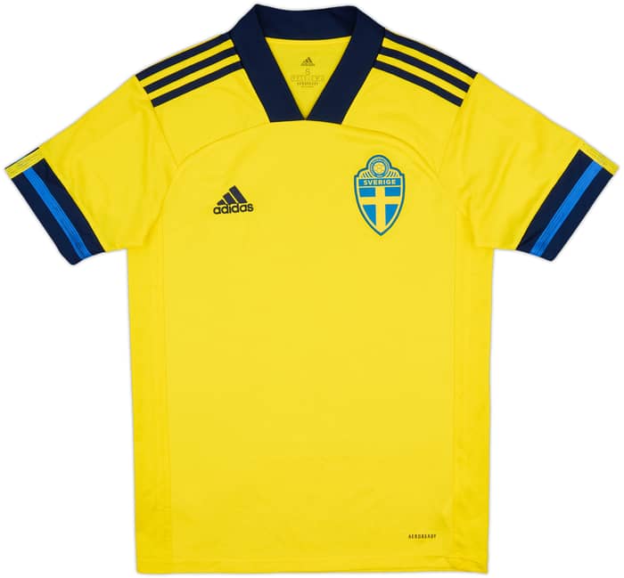 2020-21 Sweden Home Shirt - 10/10 - (S)