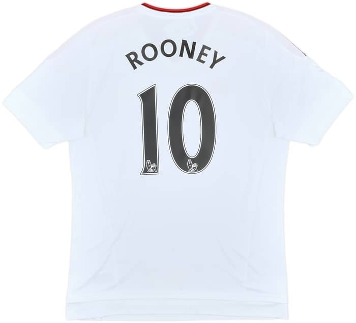 2015-16 Manchester United Away Shirt Rooney #10 (L)
