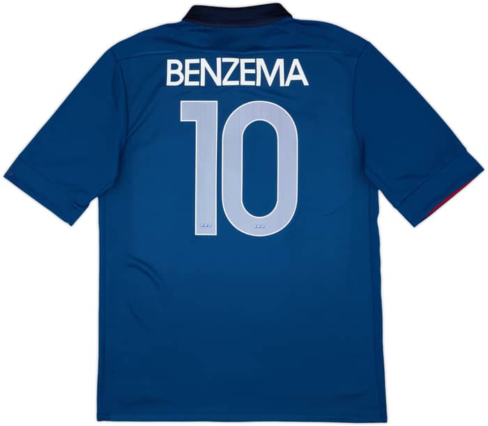 2011-12 France Home Shirt Benzema #10 - 5/10 - (M)