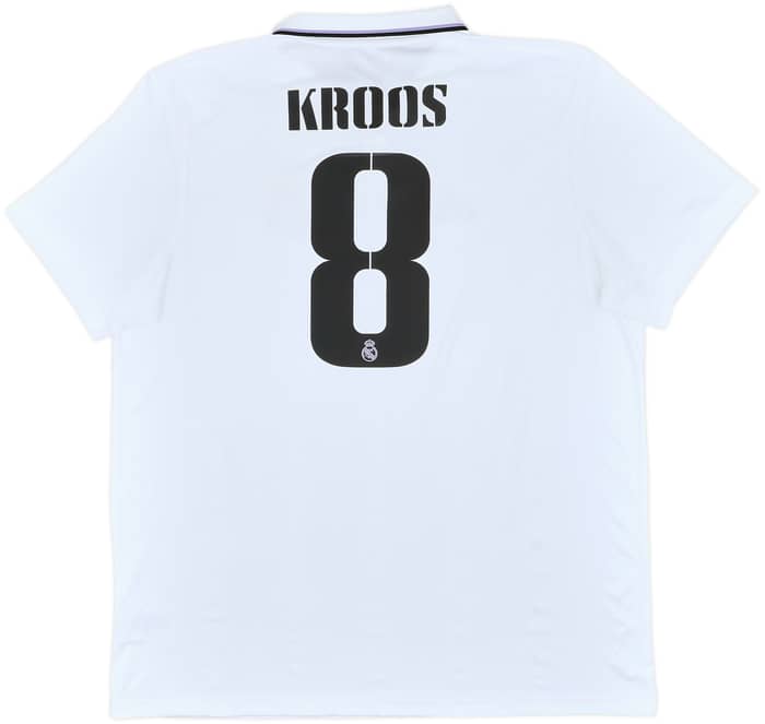 2022-23 Real Madrid Home Shirt Kroos #8 (XXL)