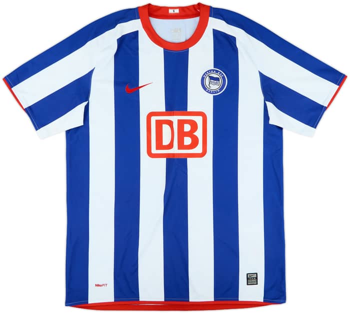 2008-09 Hertha Berlin Home Shirt - 7/10 - (L)