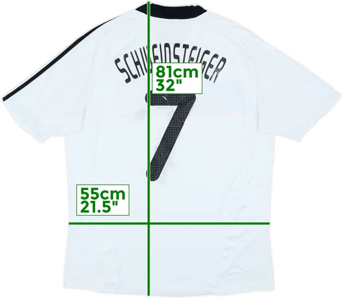2008-09 Germany Home Shirt Schweinsteiger #7 - 4/10 - (L)