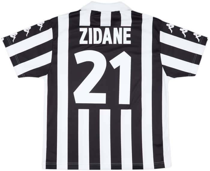 1999-00 Juventus Basic Home Shirt Zidane #21 - 8/10 - (XL)
