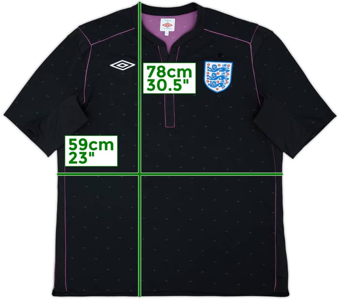 2010-11 England GK Shirt - 8/10 - (XL)