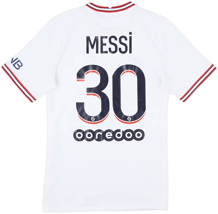 2021-22 Paris Saint-Germain Fourth Shirt Messi #30 - 8/10 - (XS)