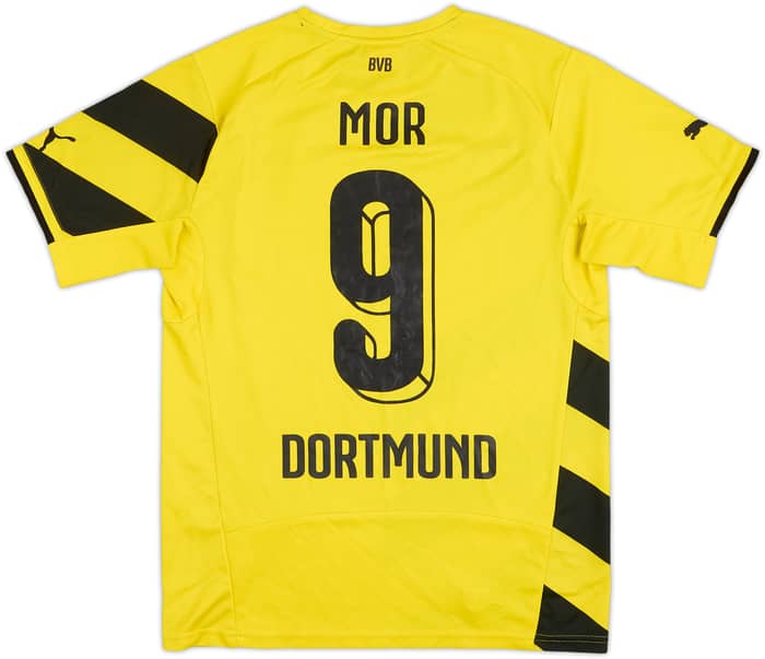 2014-15 Borussia Dortmund Home Shirt Mor #9 - 7/10 - (S)