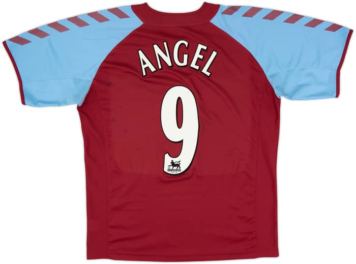 2004-05 Aston Villa Home Shirt Angel #9 - 6/10 - (XL)