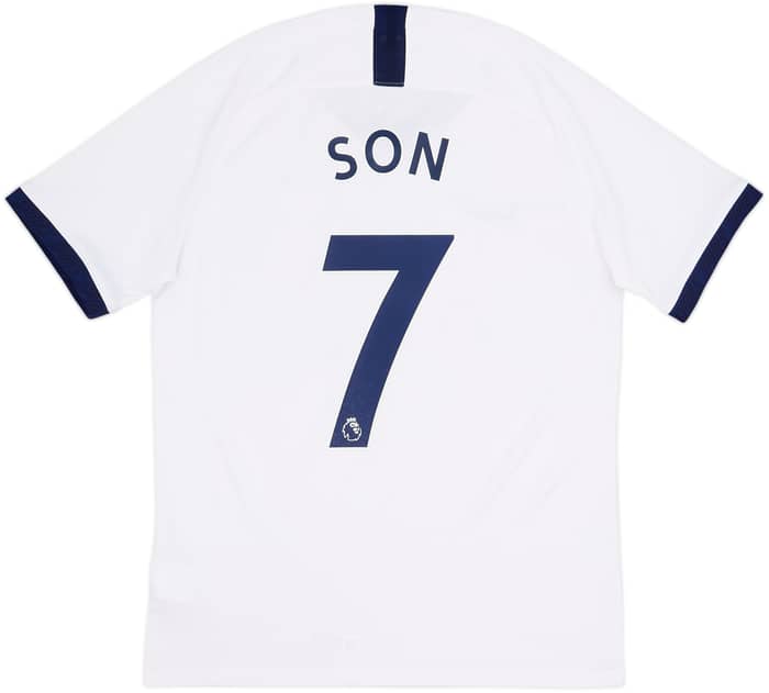 2019-20 Tottenham Home Shirt Son #7 - 8/10 - (M)