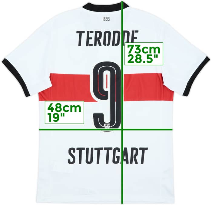 2017-18 Stuttgart Home Shirt Terodde #9 (S)