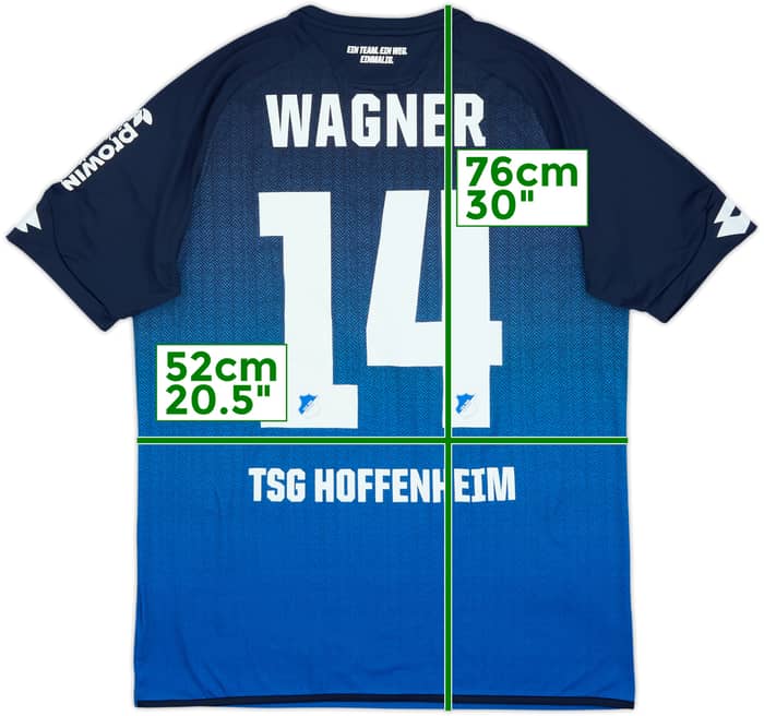 Camiseta de local del TSG Hoffenheim 2017-18 Wagner #14 (L)
