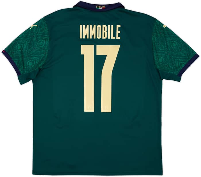 Camiseta de la tercera equipación de Italia 2019-20 Immobile #17 - 10/10 - (L)