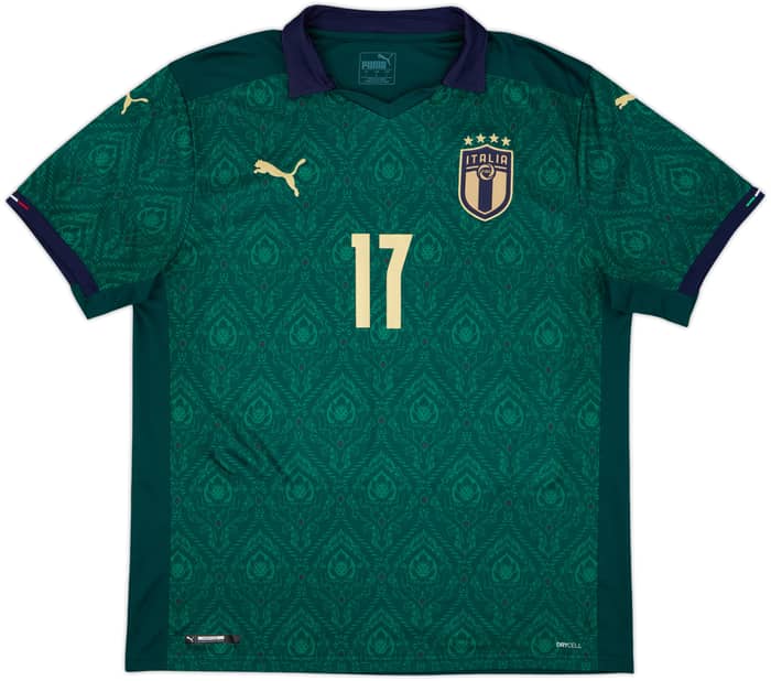 Camiseta de la tercera equipación de Italia 2019-20 Immobile #17 - 10/10 - (L)